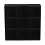 Household Essentials 9-Compartment Drawer Organizers, Black Linen, 2/Pack (7676-1)~#|#~C6441494-F56D-4FEC-9295B5D1C333C0F0_sc7