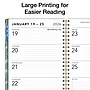 2026 Global Printed Products Big Print 8.5" x 11" Weekly & Monthly Planner, Hardcover, Whispering Meadow (LGPRTCY26851186)~#|#~C646EDA2-C7C1-48F8-BD3D4A8C4261E0B5_sc7