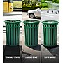 Alpine Industries Metal Outdoor Trash Can, 38 Gallon, Green (479-38-GRN)~#|#~C6484055-7BBB-4822-9C35AB00F7D87E38_sc7