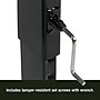 Correll Econoline 72"W x 24"D Adjustable Foldable Training Room Table, Laminate, With Wheels, Gray Granite (FTM2472TF15)~#|#~C64B5B2B-1AC4-4833-A56E17CA43DB85F7_sc7