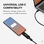 Plugable USB 3.1 Type C Male/Female Voltage and Amperage Meter, Black (USBC-VAMETER)~#|#~C650D5B3-5560-4A06-99CA941A149B46C3_sc7
