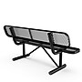 Flash Furniture Sigrid Steel 3-Seat Outdoor Bench, Black (SLFAG4HUT2H48LB)~#|#~C6538F1D-C6C4-4453-8B0E798F2F1DF173_sc7