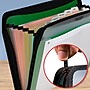 Five Star Customizable Plastic Accordion File ,7-Pocket, Letter Size, Assorted Colors (35170)~#|#~C6556AA8-4C99-47CB-A91B9A6DE5E2B406_sc7