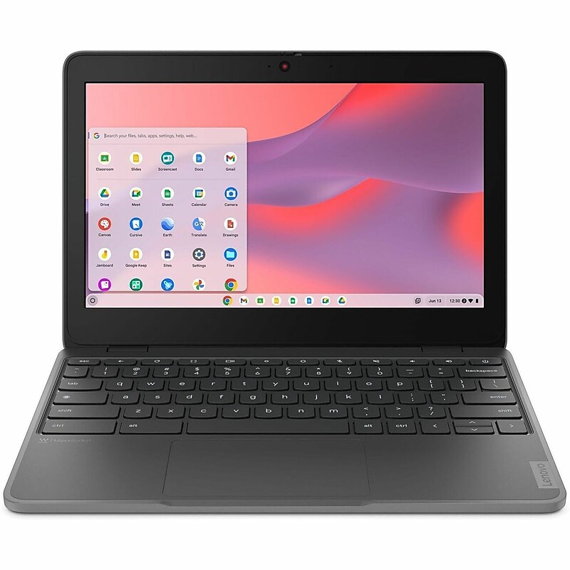 Lenovo 100e Chromebook Gen 4 11.6", MediaTek Kompanio 520, 4GB RAM, 32GB eMMC, Chrome OS (82W0000WUS) image 1
