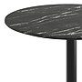 Flash Furniture TopGuard 36" Round Wood Dining Table with Round Base, Black Faux Marble/Black Base (STRD36BMATR24)~#|#~C65F5856-FB9E-44BC-A7603BBF18DEFBA3_sc7