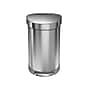 simplehuman Indoor Step Trash Can, Brushed Stainless Steel, 12 Gal. (CW2030)~#|#~C6600867-154C-4D84-89B04D7A7CE6CFFF_sc7