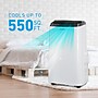 Coby 115-Volt 12,000 BTU (8,1500 BTU DOE) Portable Air Conditioner, with Remote, White (CBPAC815)~#|#~C6614801-427E-4724-9A834B63320458AD_sc7