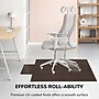 Anji Mountain Standard Bamboo Carpet & Hard Floor Chair Mat with Lip, 55" x 57", Java (AMB24084)~#|#~C661DE38-F580-416D-AA3F8472E696B17D_sc7