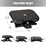 Mind Reader Tilt Adjustable Foot Rest, Black, 2/Pack (2FTREST-BLK)~#|#~C664DF78-97AB-4C70-96FDE78FEA6DBA45_sc7