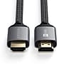 Satechi 6.56' HDMI to HDMI Video Cable, Male to Male, Space Gray (ST-8KHC2MM)~#|#~C6685D09-D557-4882-B76C91B0F10A10D9_sc7