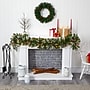 Nearly Natural Snow Tipped Artificial Christmas Garland with Berries, 6' (4464)~#|#~C6694F09-3FC8-410C-846F00A1333D9AF2_sc7