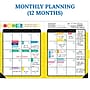 Carson Dellosa Education Happy Place Undated Lesson Planner, 10.9" x 8.9", 128 Pages (CD-105034)~#|#~C66B757D-E59D-4DD1-991882C3CC40CFC1_sc7