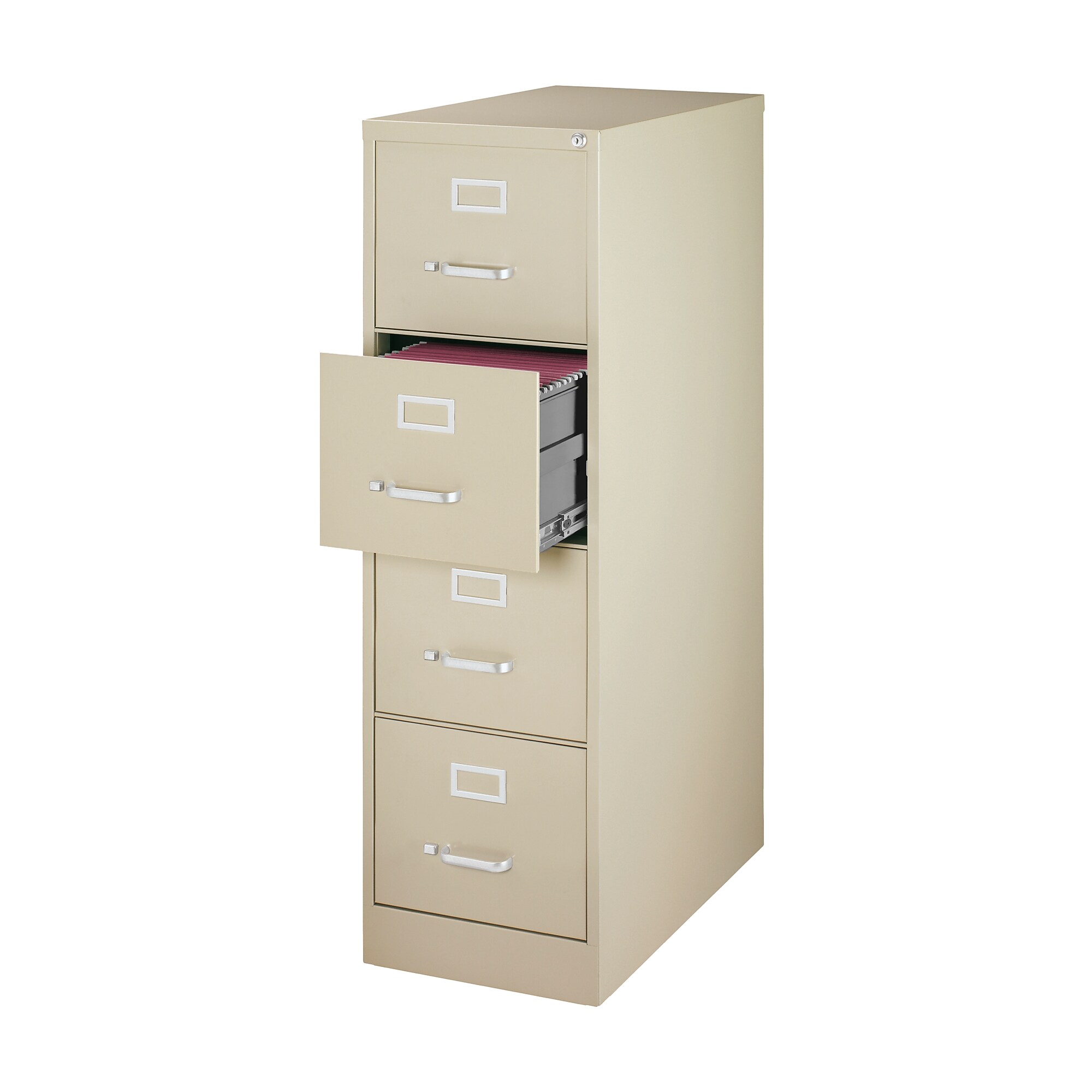 Staples Heavy Duty 4 Drawer Vertical File Cabinet, Legal Size, 51.97″H x 18″W x 26.5″D, Putty (59604/25416) Sansujyuku sansujyuku.com