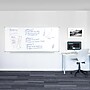 Luxor Magnetic Porcelain Dry-Erase Whiteboard, Aluminum Frame, 90"W x 40"H (DEWM004)~#|#~C66EE553-FED5-4704-BD9D4FD3446DCD77_sc7