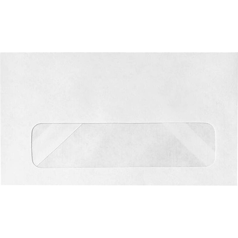 JAM Paper #6 3/4 Booklet Envelope 3 5/8" x 6 1/2", White, 50/Pack (18002-50) image 1