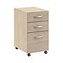 Bush Business Furniture Arrive 3 Drawer Mobile File Cabinet - Assembled, Natural Elm (ARF116NE-Z)~#|#~C67452DD-C3A6-4DC1-8AD4874C15AA2DB2_sc7