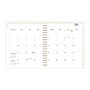 2027 Blue Sky Day Designer Rugby Stripe 8" x 10" Calendar Year Daily & Monthly Planner, Plastic Cover, Black/White (142098-27)~#|#~C676A340-5125-4755-B90EE49C736E711C_sc7