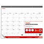 2026-2027 Staples 21.75" x 17" Academic Monthly Desk Pad Calendar, Gray (ST59497-27)~#|#~C67B83AD-E697-40DB-A687D9999AD7B973_sc7