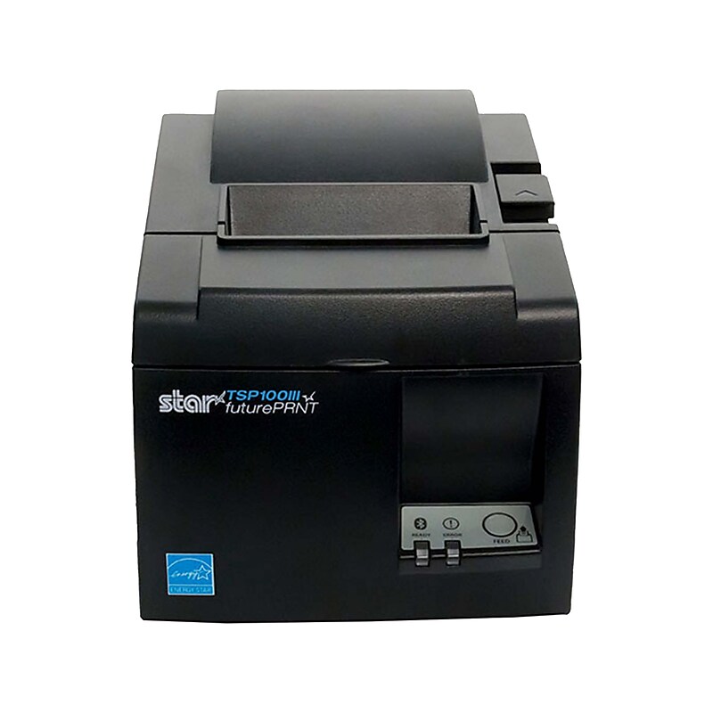 Star Micronics 39474710 TSP143III Direct Thermal POS Printer, Bluetooth, Gray image 1