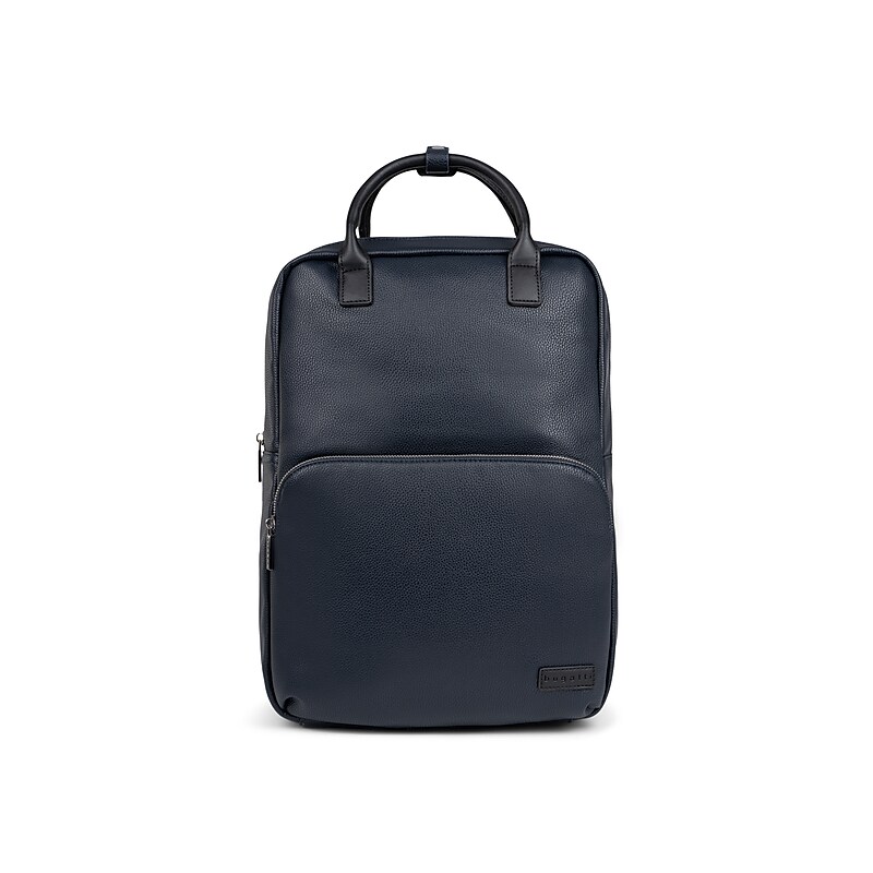 Bugatti Contrast Laptop Backpack, Medium, Navy (BKP2466BU-NAVY) image 1
