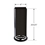 Azar Displays 20”H x 8”W Pegboard Counter Display with 16 4" Hooks, Black (700508-BLK-4C16)~#|#~C691439F-CB9A-4F32-A3870E7622D8F890_sc7