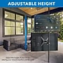 Mount-It! Full Motion TV Pole Mount for 32" to 55" TVs, Holds up to 55 lbs. Max., Black (MI-391XL)~#|#~C6A35A9F-3356-4781-B8F75D5C50B41270_sc7