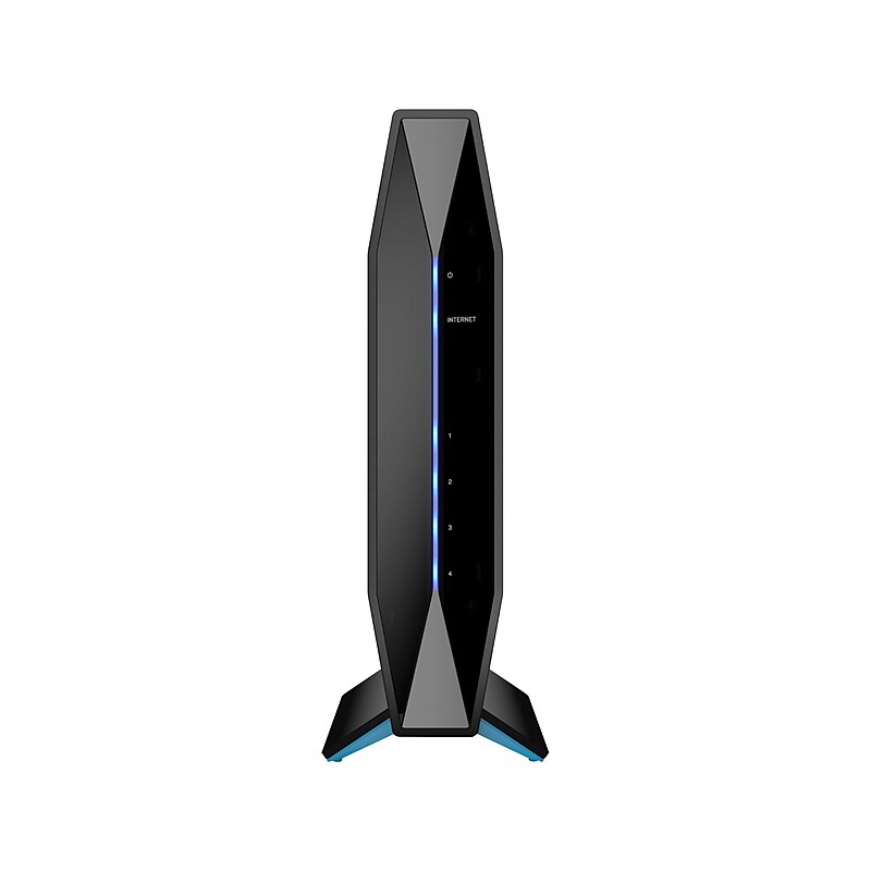 Linksys AX1800 Dual Band MU-MIMO WiFi 6 Gaming Router, Black (E7350) image 1