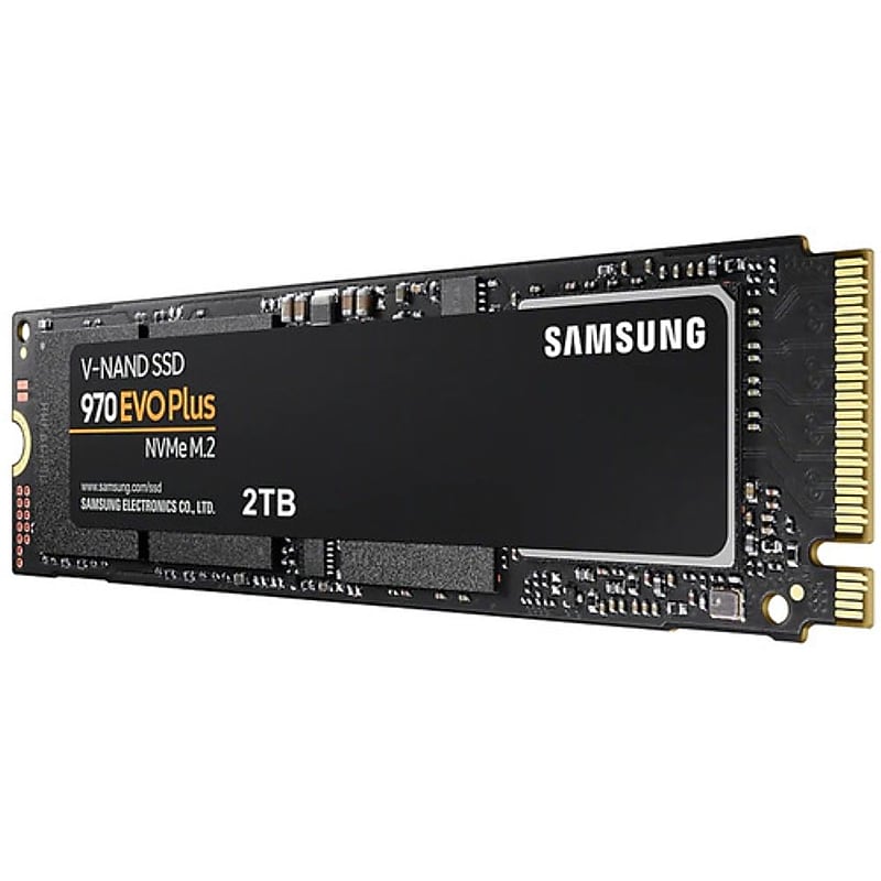 Samsung 970 EVO Plus 2TB M.2 PCI Express Internal Solid State Drive, V-NAND (MZ-V7S2T0BW) image 1