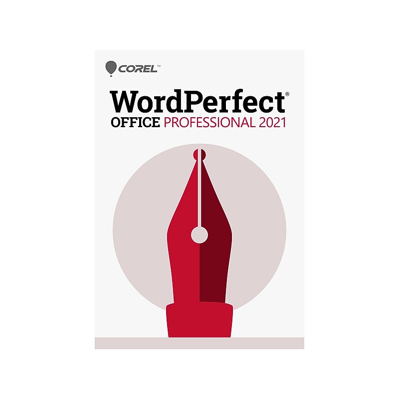 Corel WordPerfect Office Professional 2021 Upgrade for 1 User, Windows, Download ( ESDWP2021PREFUG) image 1