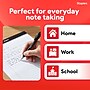 Staples Notepads, 8.5" x 14" (legal), Wide Ruled, White, 50 Sheets/Pad, Dozen Pads/Pack (ST57342)~#|#~C6B76AD1-C741-4213-B57CF34D77DC30F0_sc7