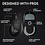 Logitech Pro X Superlight 2 Dex Wireless Ambidextrous Optical Gaming Mouse, Black (910-007328)~#|#~C6BD5B1D-374A-4A4A-A8FA445C7E3D3D20_sc7