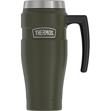 Thermos King Stainless Steel Vacuum Insulated Travel Mug, 16 oz