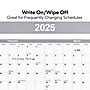 2025 Staples 36" x 24" Dry Erase Wall Calendar, Gray/White (ST52079-24)~#|#~C6C0F641-2ACB-4194-9263D982849EBC28_sc7