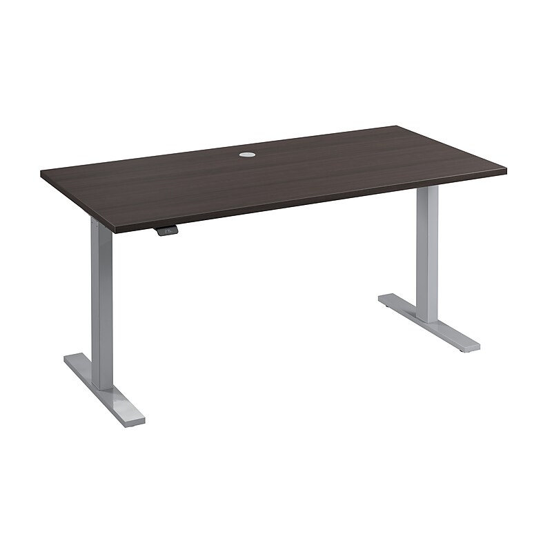Bush Business Furniture Move 60 Series 60"W Electric Height Adjustable Standing Desk, Storm Gray (M6S6030SGSK) image 1