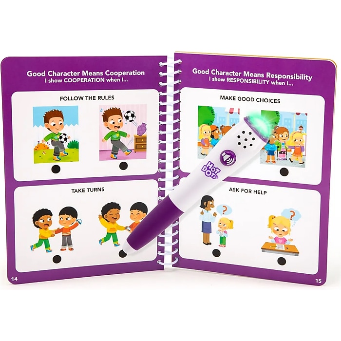 Educational Insights Hot Dots Feelings & Friendships Workbook Set