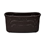 Mind Reader 10.57-Gallon Laundry Basket with Handles, Plastic, Brown, 2/Set (40LBASK2PK-BRN)~#|#~C6C4B6A1-791E-45F4-B079304FABF82147_sc7