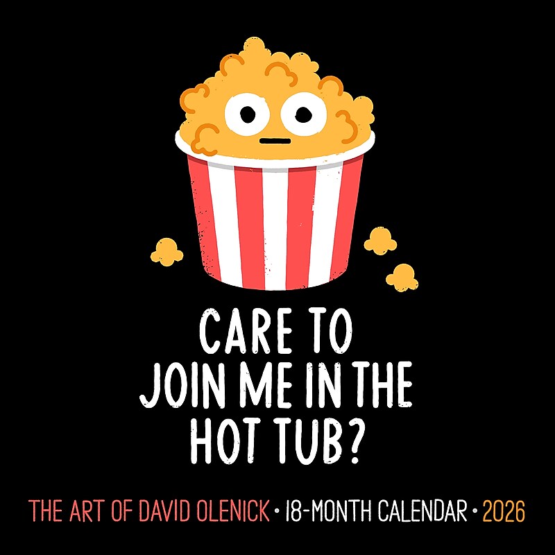 2026 Willow Creek The Art of David Olenick 7" x 7" Monthly Wall Calendar (53782) image 1