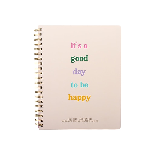 20232024 Fringe Studio Good Day 8.75" x 11" Academic Weekly & Monthly