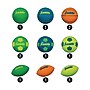 Franklin Probrite Mini Foam Sports Balls, Multicolored, 12/Pack (W15138)~#|#~C6CACD8F-2B9C-4523-9C6D45CE94C52A9B_sc7