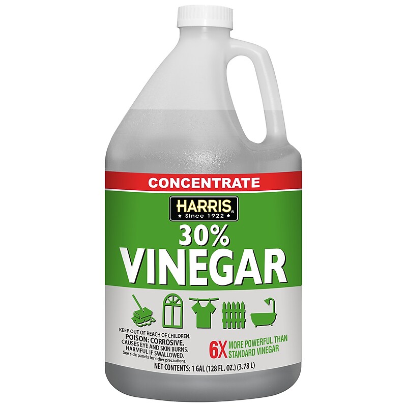 Harris 30% Vinegar All Purpose Cleaner Bottle, 1 Gal. (VINE30-128WM) image 1