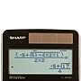 Sharp WriteView 16-Digit Battery & Solar Scientific Calculator, Black/Silver (SHRELW516TBSL)~#|#~C6D94C54-1F3D-4B36-93331900D1BB8995_sc7