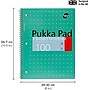 Pukka Pad Metallic 1-Subject Notebooks, 8" x 10.5", College Ruled, 100 Sheets, Green, 3/Pack (8795-MET)~#|#~C6DE3BE8-9D5B-453B-93759B49135711F8_sc7