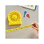 hand2mind NumberLine Clock Mini Student Clock, Yellow, 6/Set (92287)~#|#~C6E0D982-ED73-4BDD-93B864DC4941F165_sc7