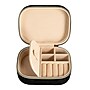Household Essentials Small Fabric Travel Jewelry Organizer Box, Black (HE1176)~#|#~C6E1E4B3-30B3-4F43-A64519E9323BCAD5_sc7