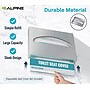 Alpine Industries Toilet Seat Cover Dispenser, Half-Fold, Stainless Steel (483-PKG)~#|#~C6E1F9FA-8E81-4C25-8B59ED2625F1C386_sc7