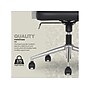 Elle Decor Amelia Ergonomic Polyurethane Swivel Computer and Desk Manager Chair, Black (60095-BLK)~#|#~C6E26618-F0A3-4EA1-BB948A784332DB13_sc7