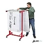 AdirOffice Blueprint Metal Mobile File Cart with Lockable Wheels, Red (615-RED)~#|#~C6EA237D-55B9-4FD7-8BB5798F5C009FDB_sc7
