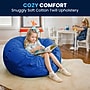 Flash Furniture Duncan Cotton Large Refillable Bean Bag Chair, Solid Royal Blue (DGBEANLGSLDRYBL)~#|#~C6EE86B7-F21C-4925-90F46D8D22984376_sc7