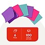 Staples Pop‑Up Sticky Notes, 3" x 3", Bold Assorted Colors, 600 Sheets – High‑Visibility Notes for Messages, Reviews & Desk Use~#|#~C6EF1122-54F8-40F2-AB82C824832633A1_sc7