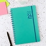 2025-2026 Mead Color Pop 5.5" x 8.5" Calendar Year Weekly & Monthly Planner, Plastic Cover, Aqua (1604-200-26)~#|#~C6EF974C-7C46-418D-AF5E4FE92DB95A9E_sc7